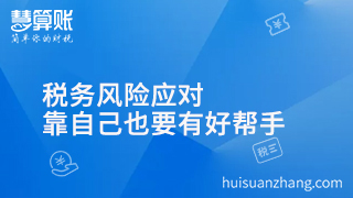 税务风险应对 靠自己真的就可以解决吗？